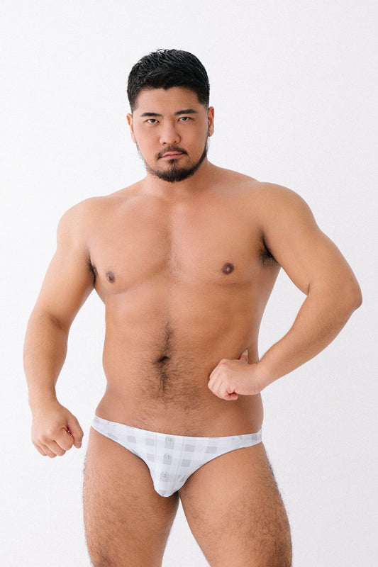 GRID - OFFICE CODE NN - UW - 25009 - ninoo - niñoo(ニノオ) MEN'S UNDERWEAR