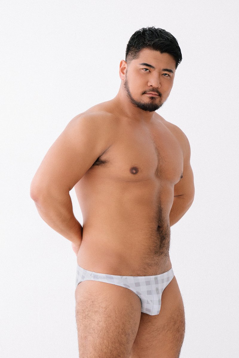 GRID - OFFICE CODE NN - UW - 25009 - ninoo - niñoo(ニノオ) MEN'S UNDERWEAR