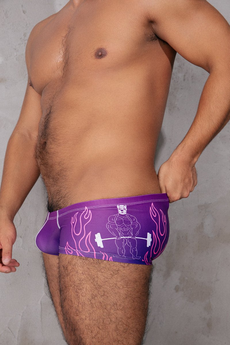 Muscle Violet NN - UW - 25047 - ninoo - niñoo(ニノオ) MEN'S UNDERWEAR