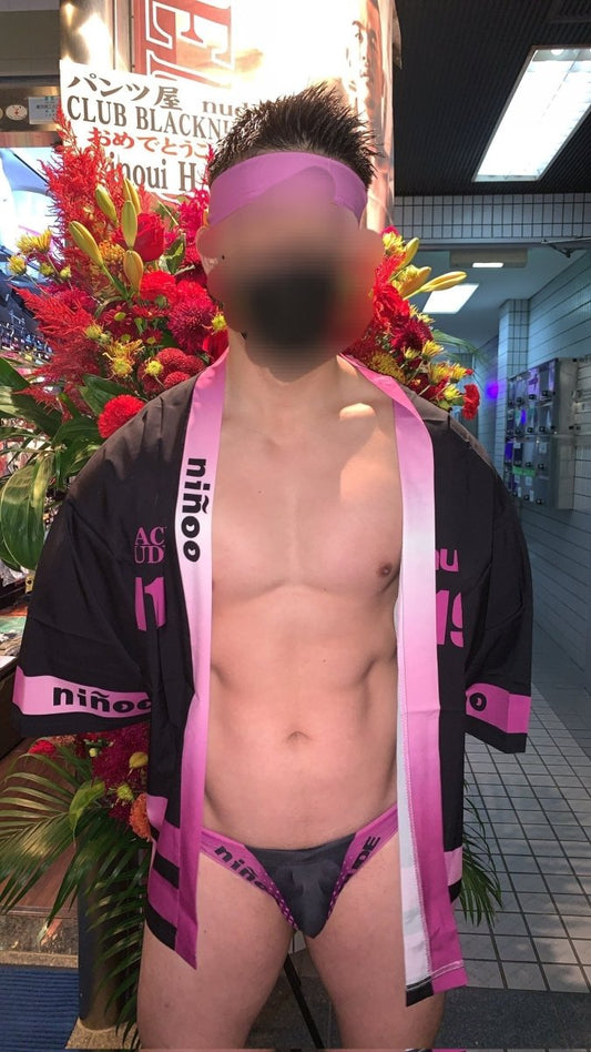 niñoo × NUDE × BLACK NUDE NN - OW - 25015 - ninoo - niñoo(ニノオ) MEN'S UNDERWEAR