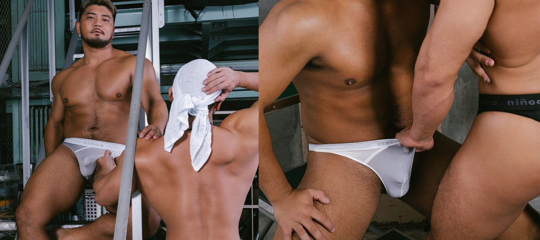 透けたい欲 × BIKINI-T@BACK - ninoo - niñoo（ニノオ） MEN'S UNDERWEAR