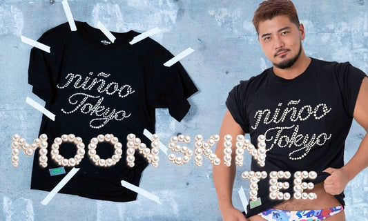 MOON SKIN TEE - ninoo - niñoo（ニノオ） MEN'S UNDERWEAR