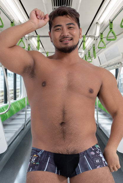 BEAR-TRAIN 10TH LOW-RISE BOXER NN-UW-26042 - ninoo - niñoo（ニノオ） MEN'S UNDERWEAR
