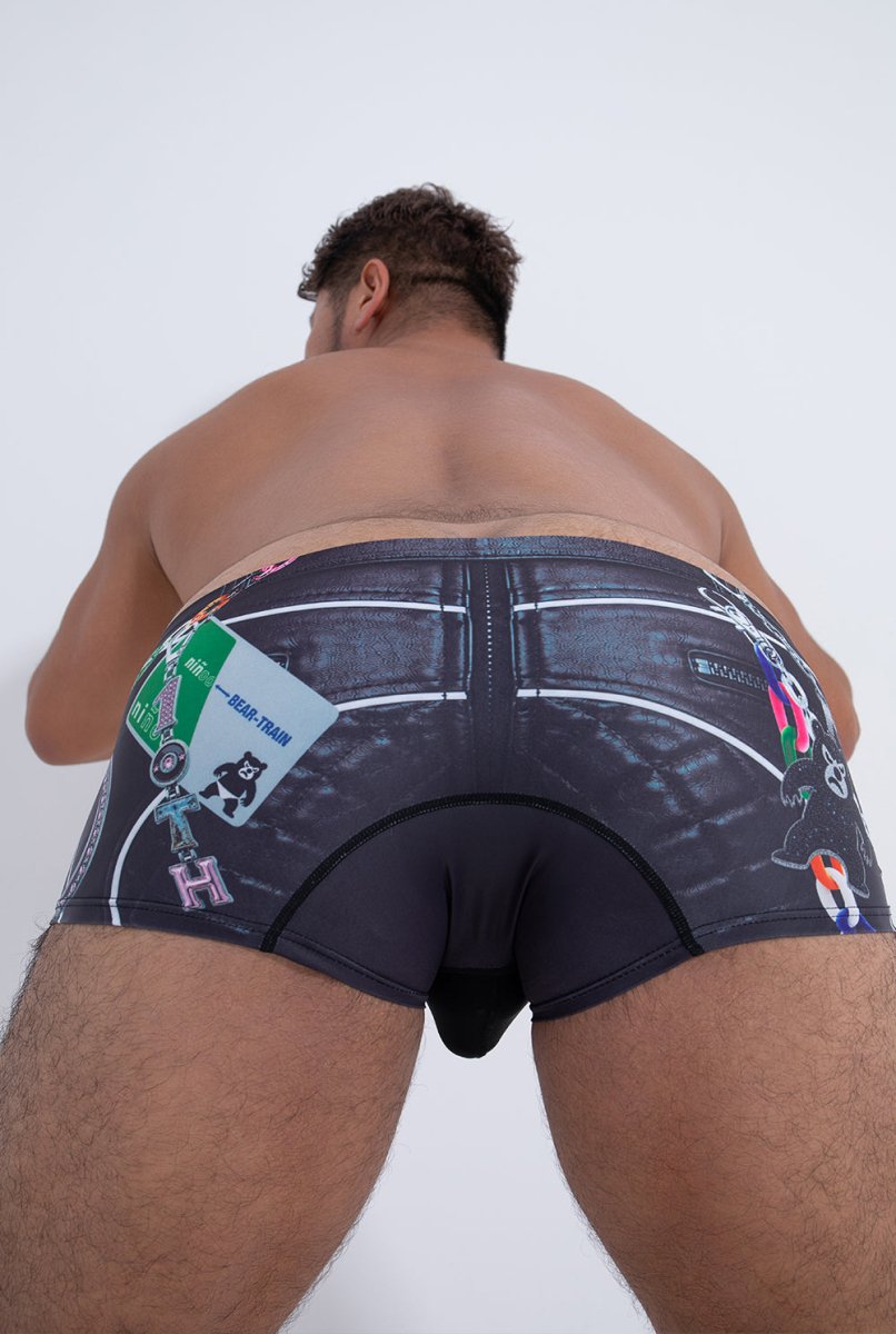 BEAR-TRAIN 10TH LOW-RISE BOXER NN-UW-26042 - ninoo - niñoo（ニノオ） MEN'S UNDERWEAR