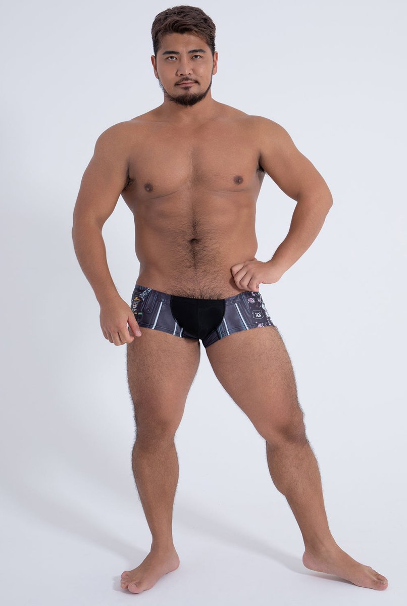 BEAR-TRAIN 10TH LOW-RISE BOXER NN-UW-26042 - ninoo - niñoo（ニノオ） MEN'S UNDERWEAR