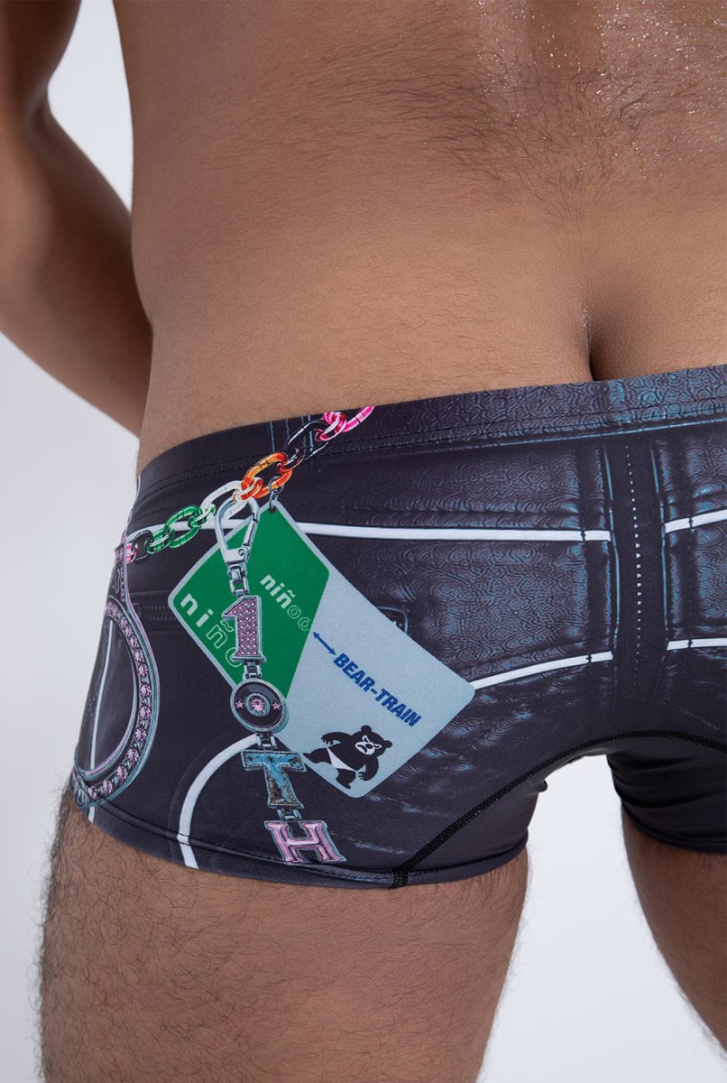 BEAR-TRAIN 10TH LOW-RISE BOXER NN-UW-26042 - ninoo - niñoo（ニノオ） MEN'S UNDERWEAR