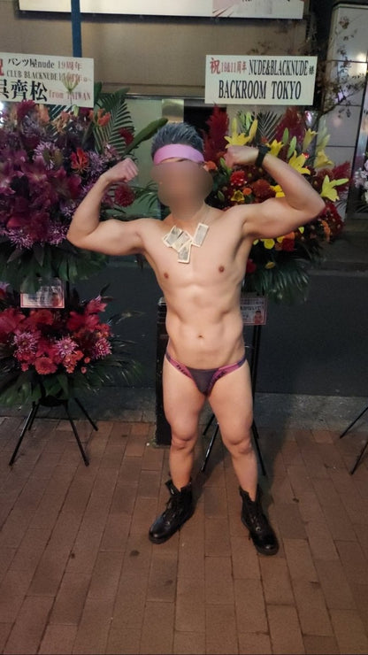 niñoo × NUDE × BLACK NUDE NN - UW - 25063 - ninoo - niñoo（ニノオ） MEN'S UNDERWEAR