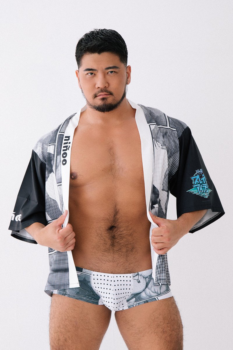 ハッピ - 集結！奴隷島オールスターズ NN - OW - 25001 - ninoo - niñoo（ニノオ） MEN'S UNDERWEAR