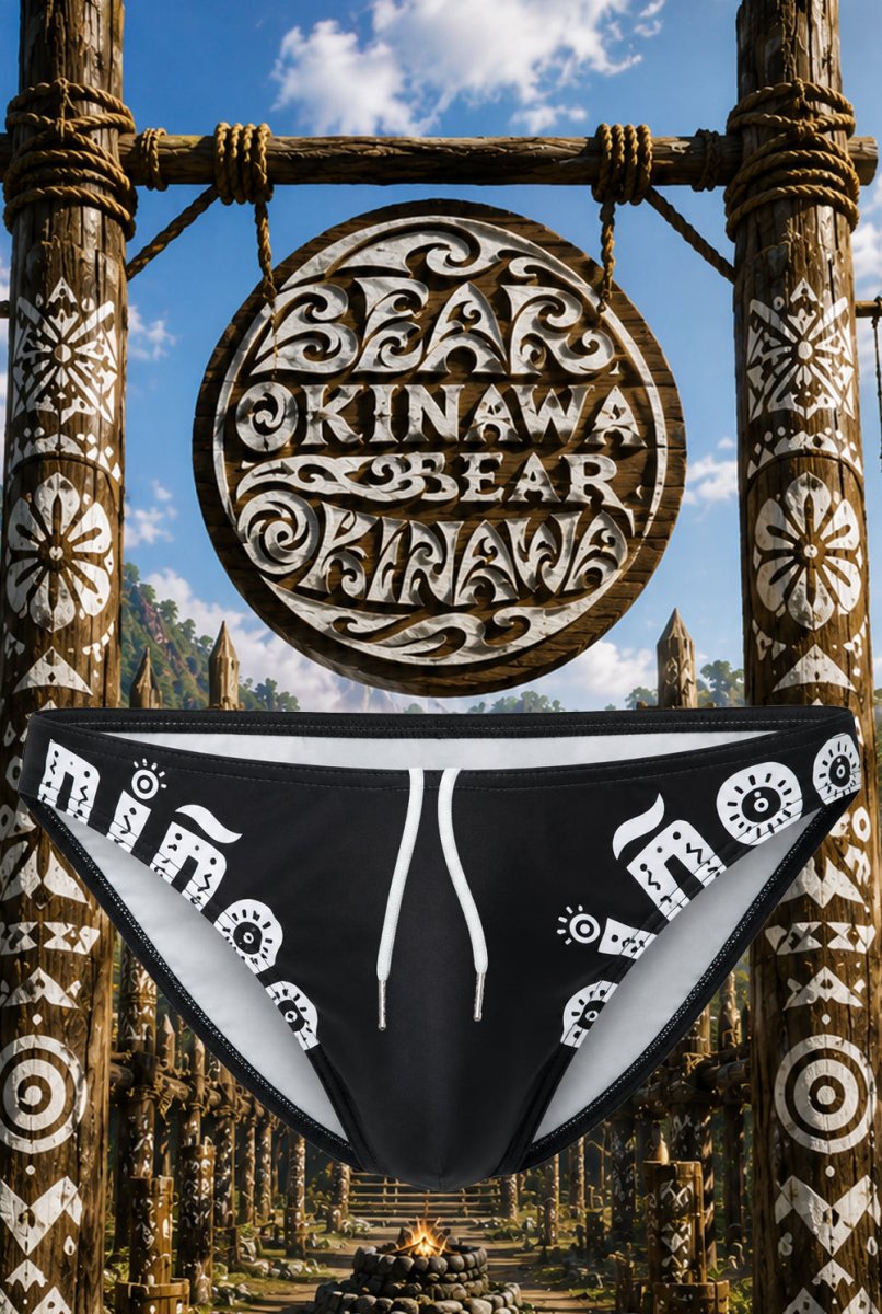 OKINAWA BEAR BEACH PARTY 2026 NN-UW-26036 - ninoo - niñoo（ニノオ） MEN'S UNDERWEAR